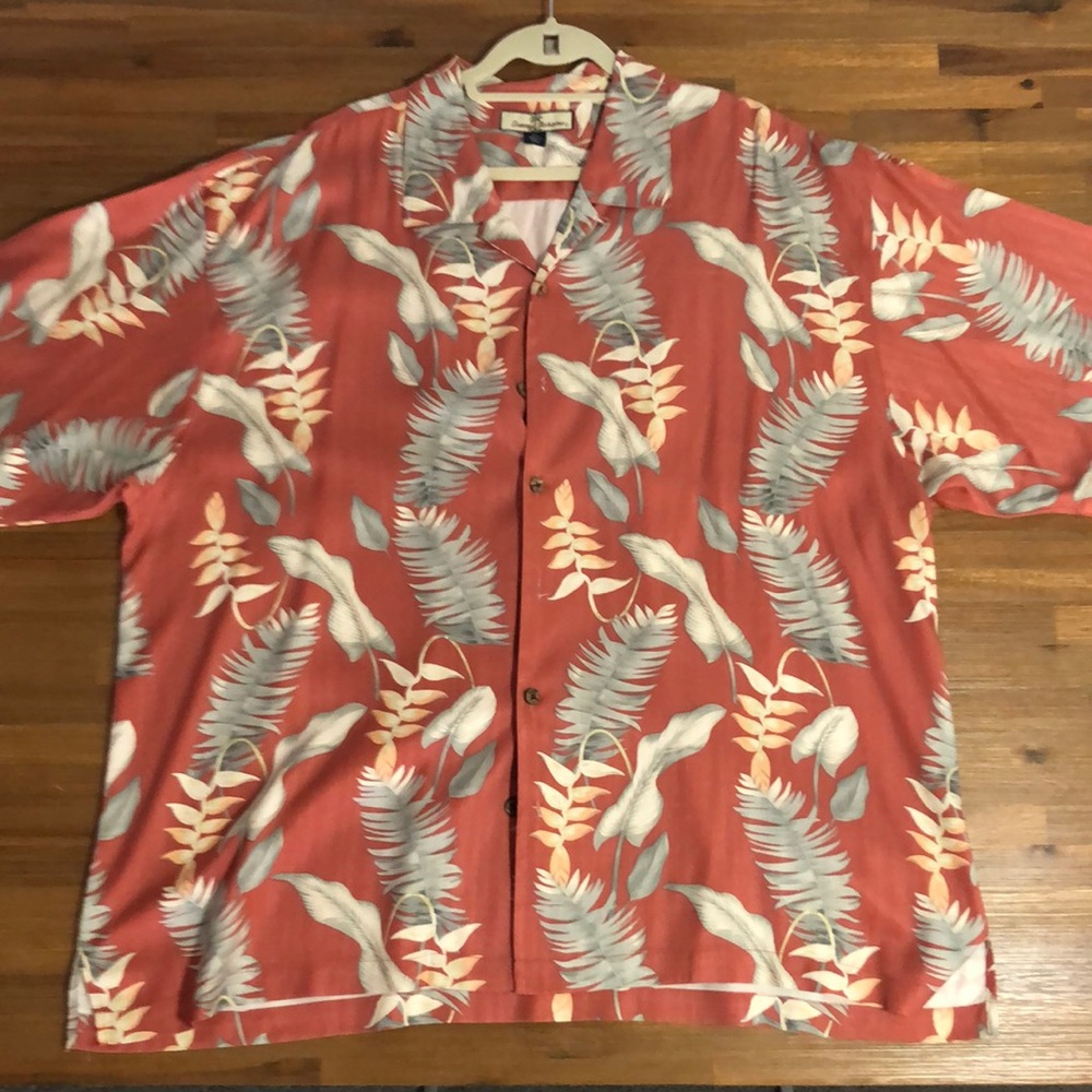 Tommy Bahama XXL silk button up